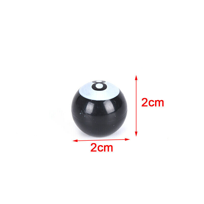 4x Billids Black 8 Bicycle And C Tire Valve Stems Cover Tire Valve Caps^.l8