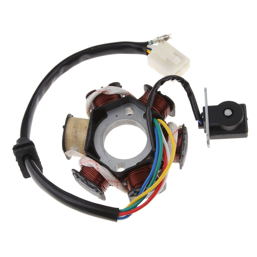 Magneto Coil Stator for 4 stroke 110cc bikes 125cc Engines ATV Quad Buggy