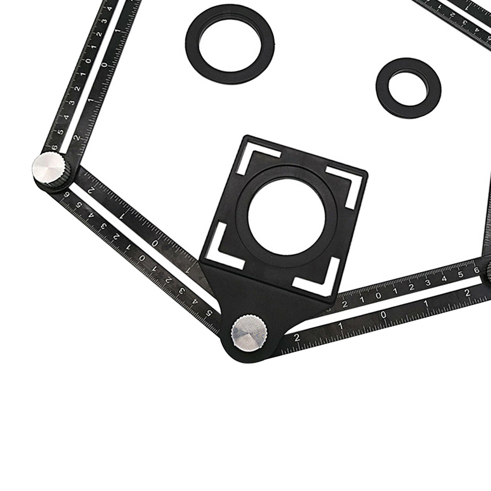 Universal Aluminum Alloy Multi Angle Measuring Ruler Marble Glass Tile