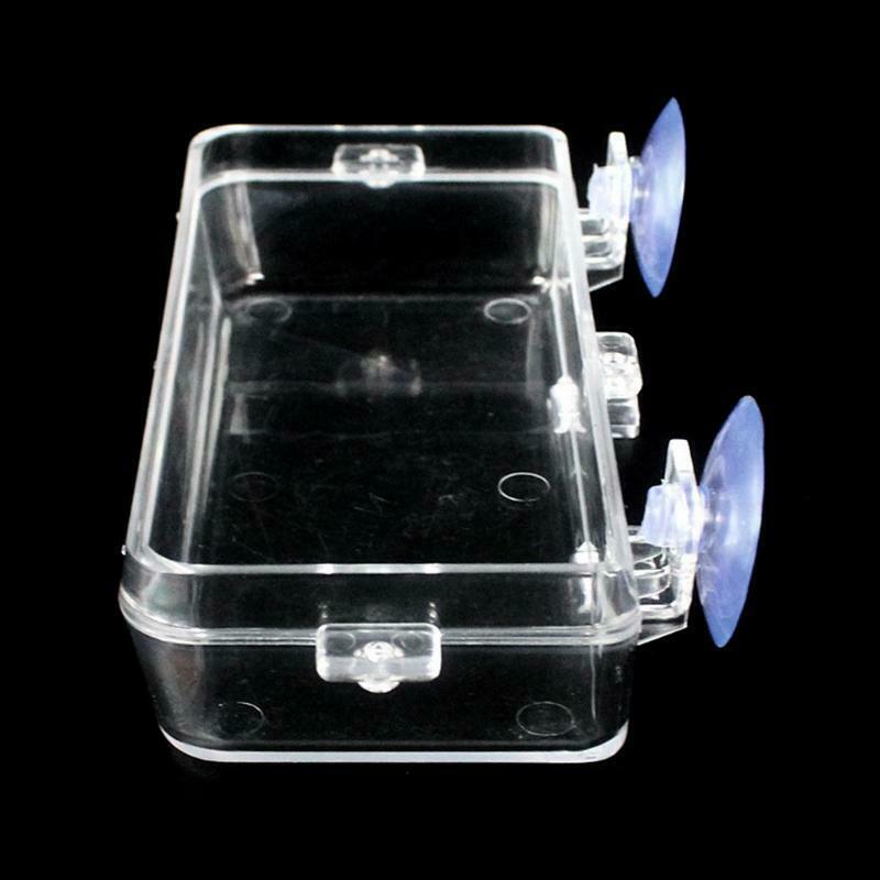 Anti-Escape Food Bowl Worm Container with Suction Cups Terrarium Accessories
