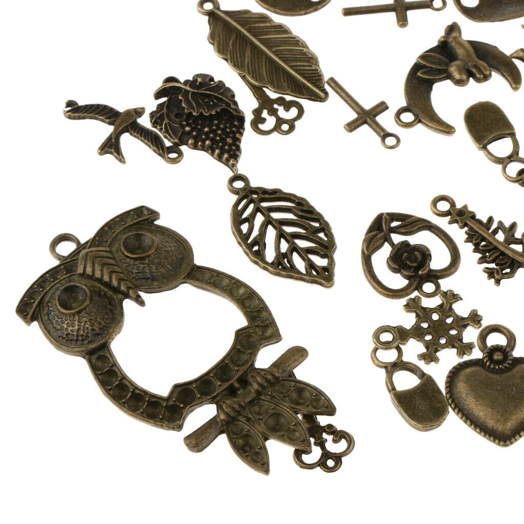 Alloy Charm Pendants DIY Craft Jewelry Findings Clothing Accessories Green