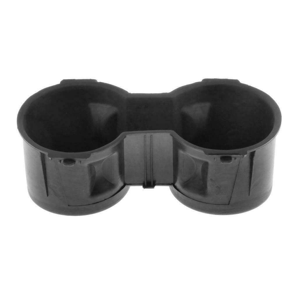 Rubber Cup Holder Insert fits Ford F-150 F-250 F-350 Black Easy Installation