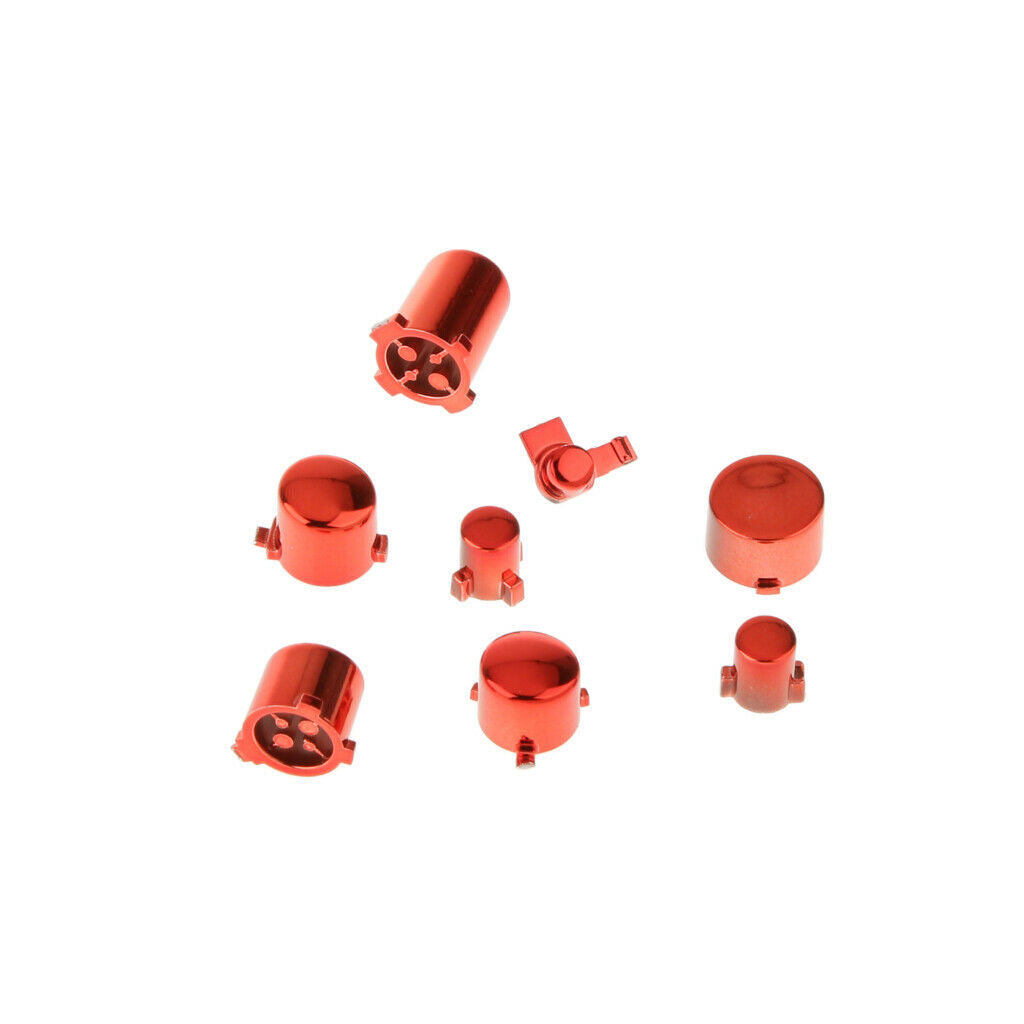 Set of 18 Replacement Controller Buttons Kit Set for Microsoft Xbox   Red