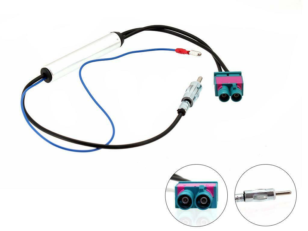 CT27AA87 CD RADIO ANTENNA AERIAL ADAPTER LEAD FITS SKODA FABIA OCTAVIA SUPERB