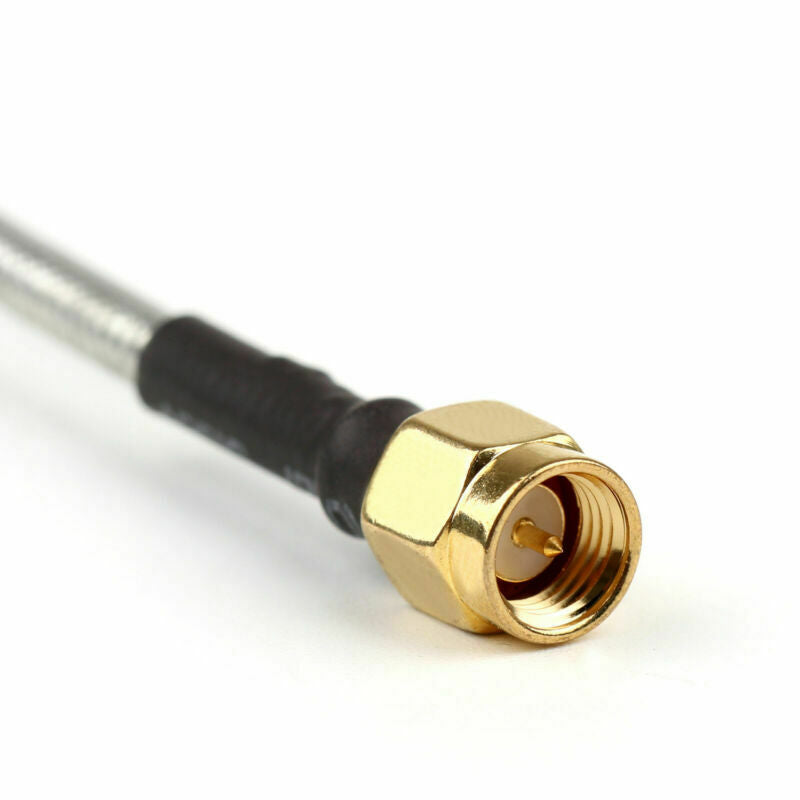 4xN Female Jack Bulkhead to SMA Male RF Pigtail Semi-Flexible Cable RG402 15cm A