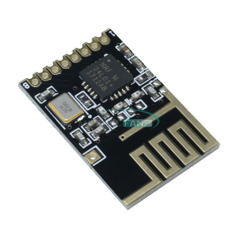 5Pcs Mini NRF24L01+ SMD 1.27MM wireless transceiver module tiny Size Arduino NEW