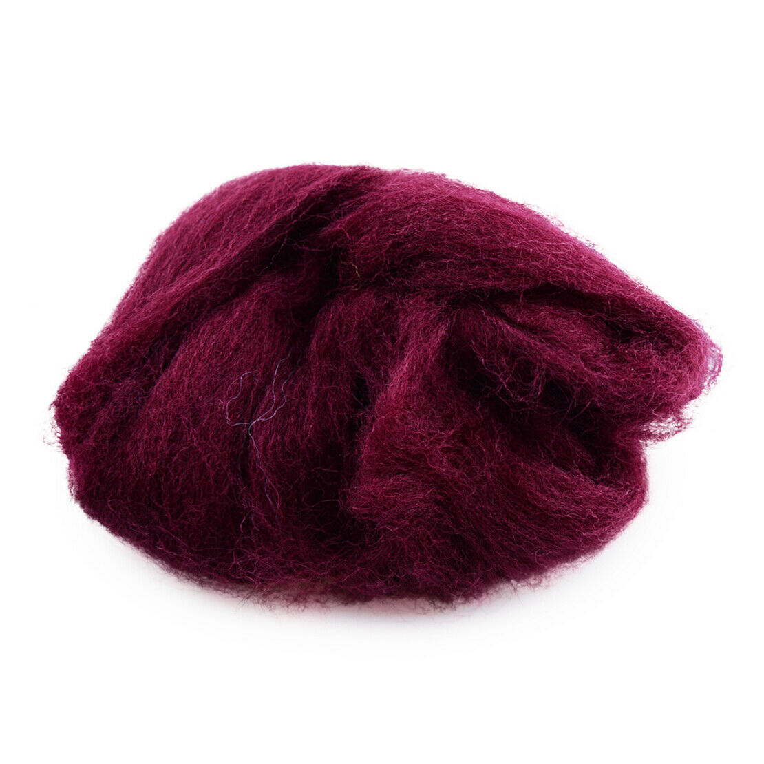 50 Colors Wool Roving Fiber Yarn for Dyed Art Spinning Needle Felting Craft An
