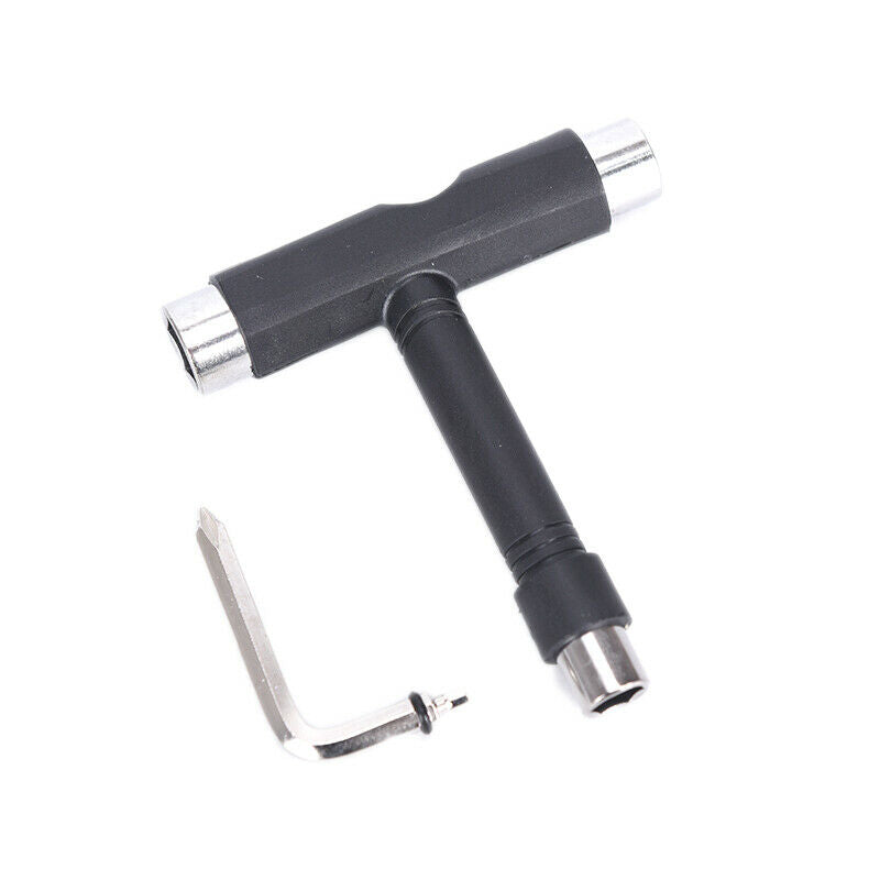 Multifunctional Skateboard Tool Scooter Longboard T Shape Wrench Nut DDBDAU