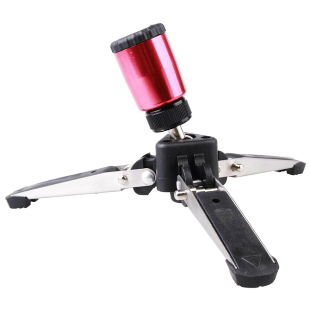 3/8" Screw Aluminum 3 Legs Monopod Base Stand For Canon  Photography