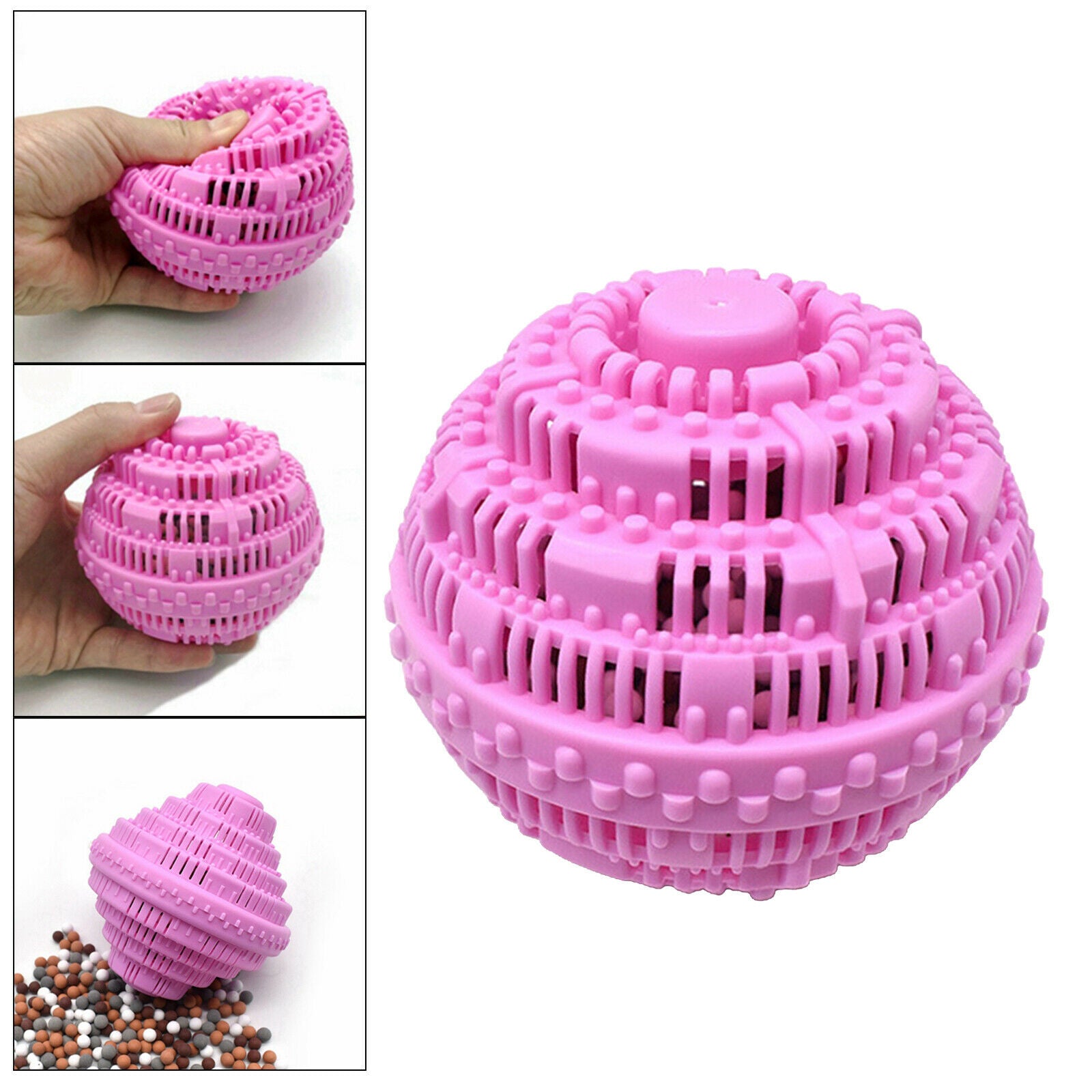 6PCS Wash Laundry Hair Remover Balls Anti Winding Washer