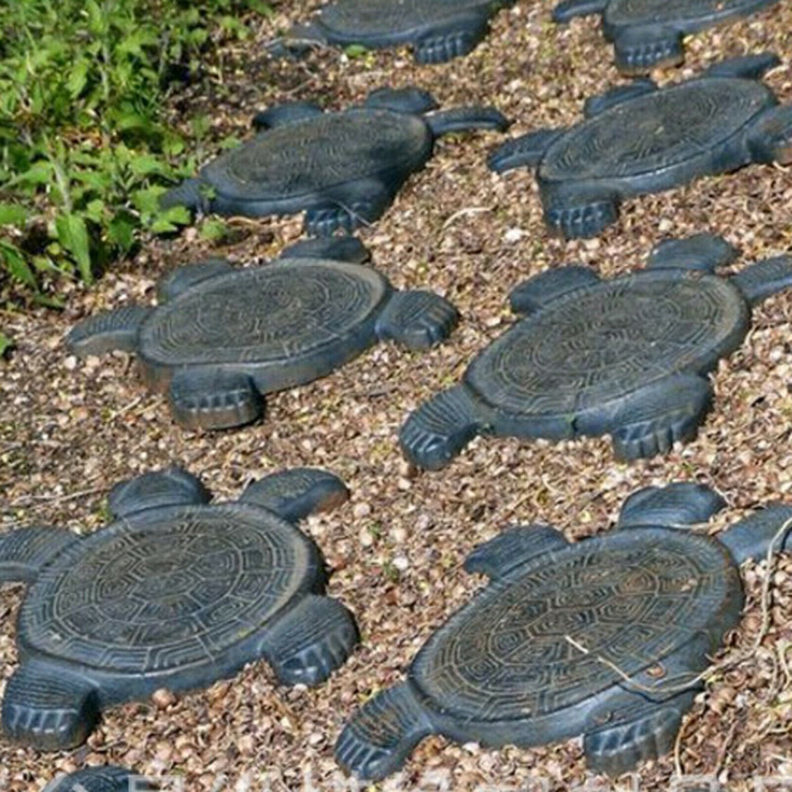 Plastic Mold Turtle Shape Stepping Stone Mould Path Patio Paving Pavement