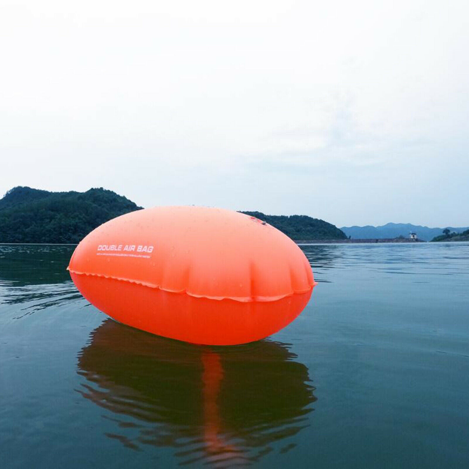 Visible Inflatable Swim Buoy Float for Open Water Swimmers Safe Swim Racing