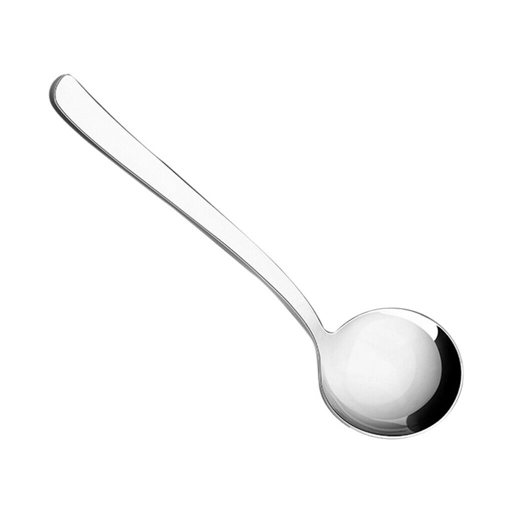 Soup Spoon Coffee Thicken Stainless Steel Cutlery Home Kitchen Gift