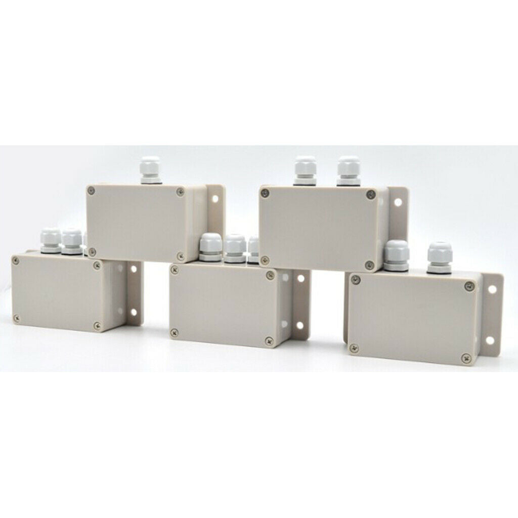 IP66 Waterproof Electrical Junction Box Cable Glands 132x69x50mm 2 in 2 out