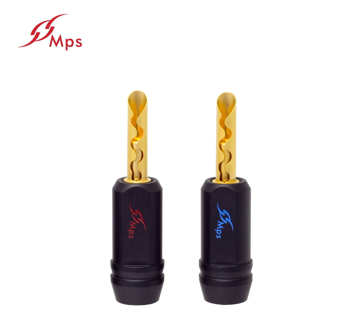 4pcs of box - MPS Shark-5 Audio Speaker Wire Cable Screw Banana Plug Connector