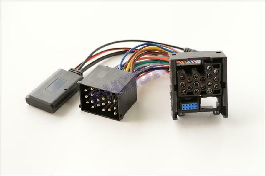 For BMW E46 3 Series Radio Bluetooth 10Pin Lossless AUX IN Audio Cable Adapter