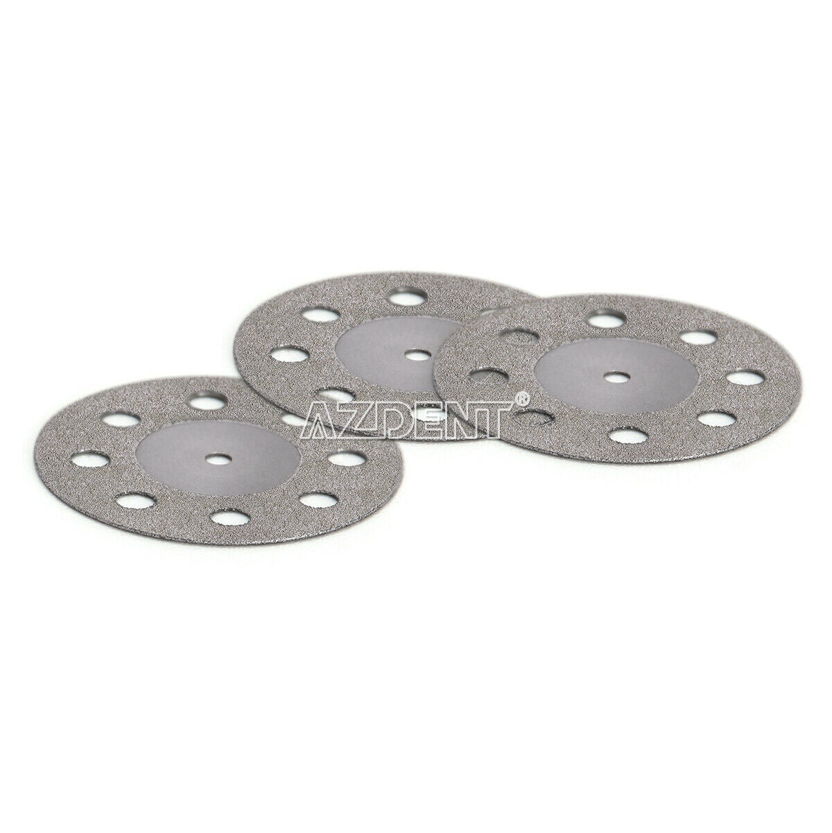 10 X Dental Diamond Disc Cutting Double Side Disk Tool 350 220 045 For Polisher