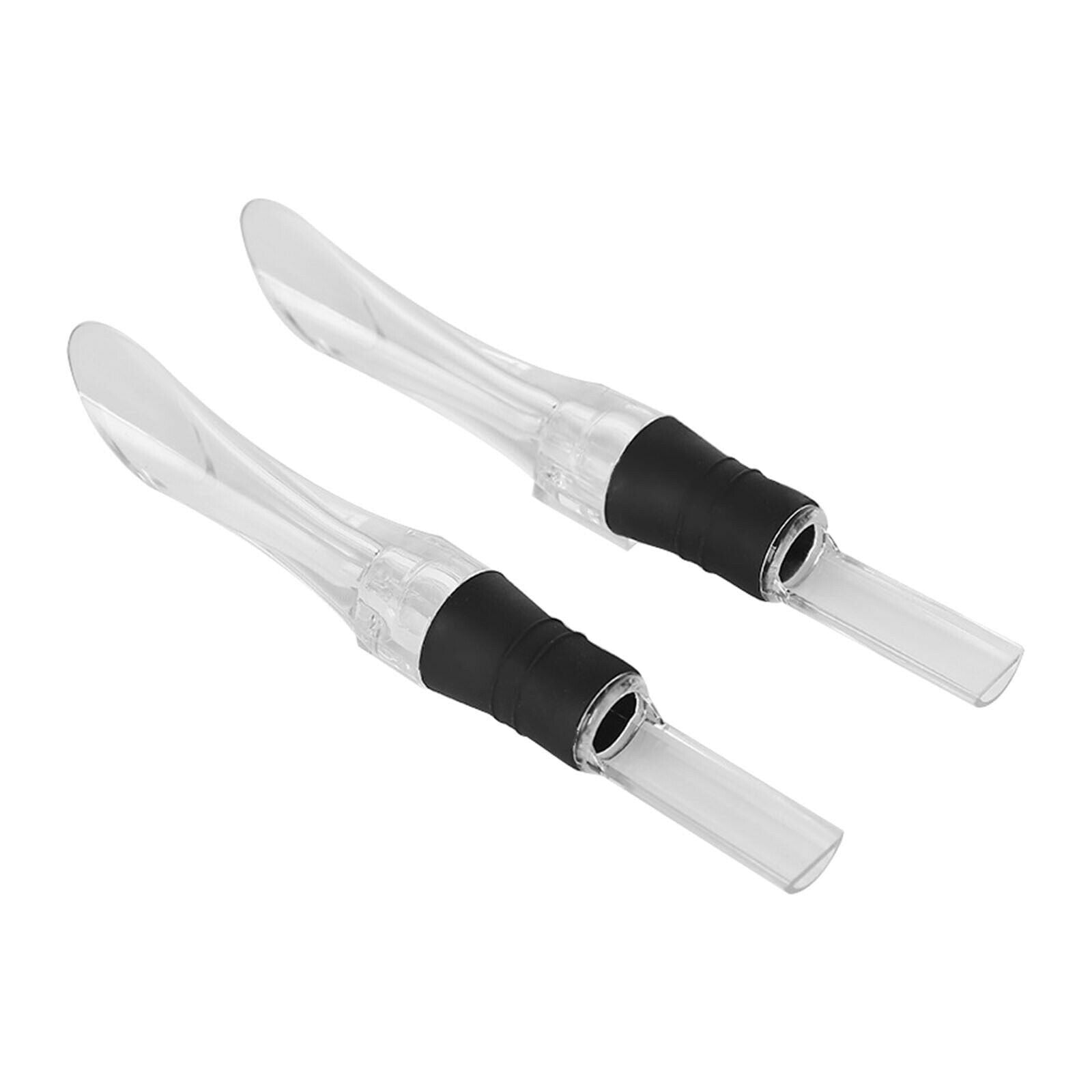 Acrylic Wine Pourer Decanter Bottle Pouring Spout Wine Kitchen Bar Accessory