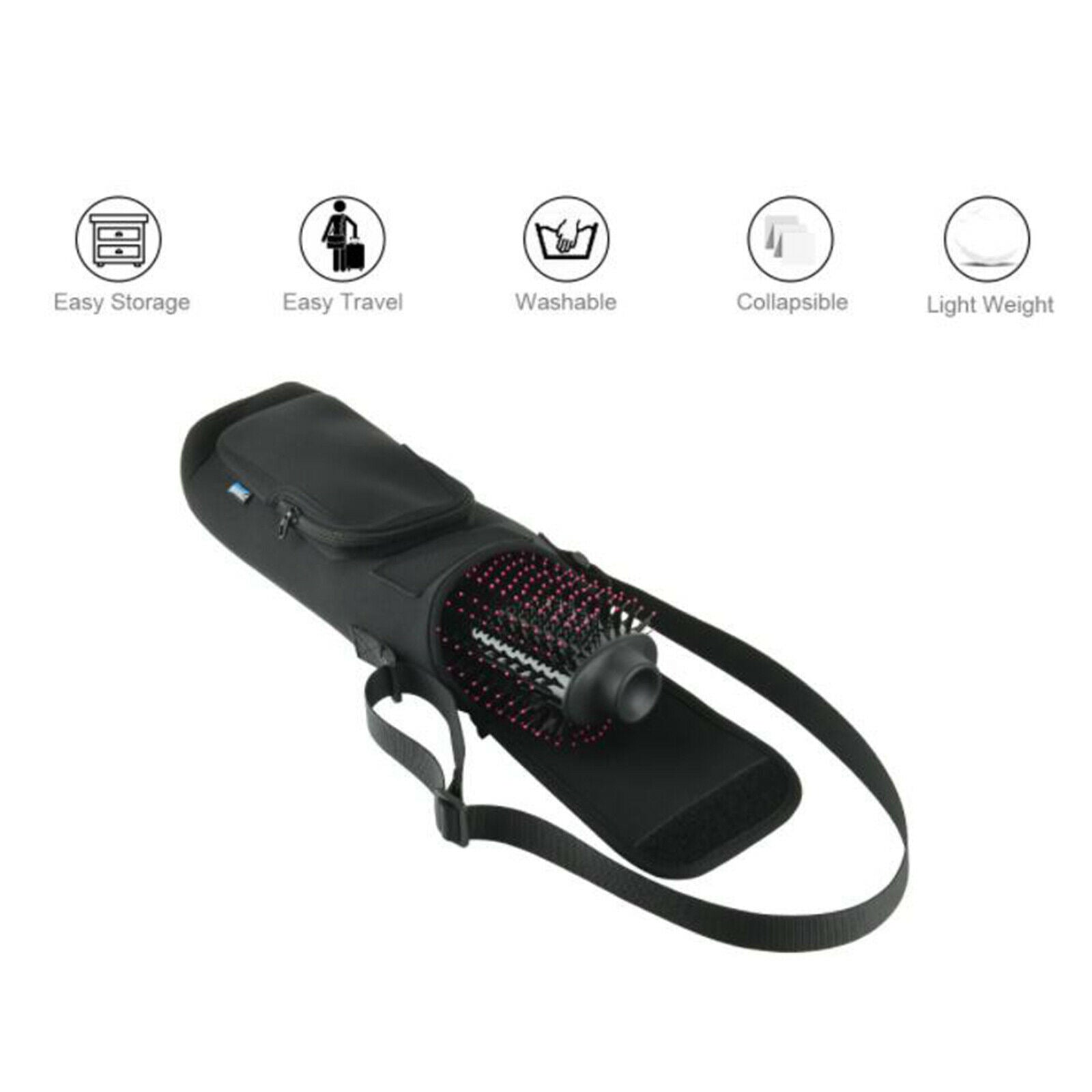 Neoprene Hair Dryer Bag Carrying Storage Pouch for   Hairdryer Styler