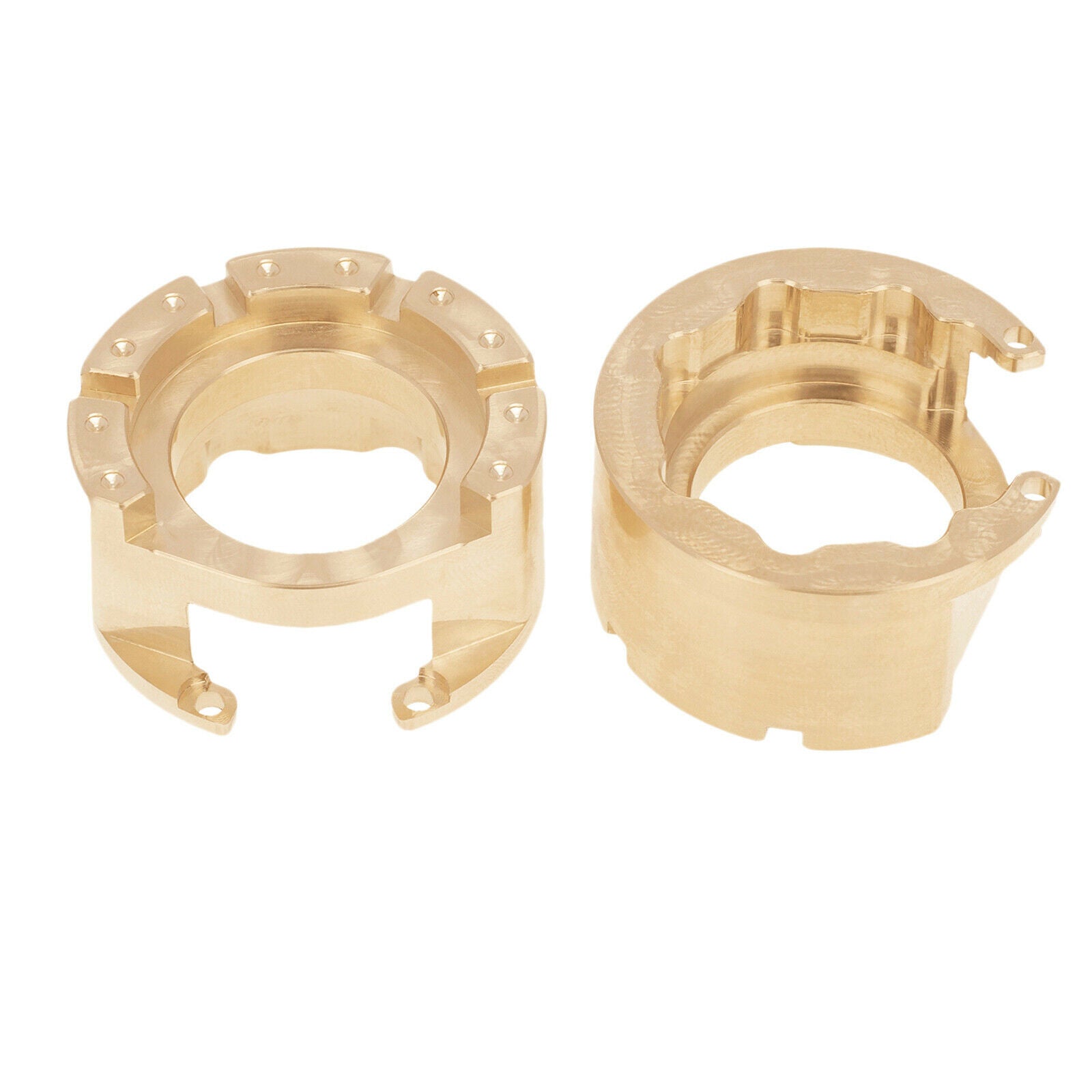 2Pcs Brass Counterweight for 1:10 TRX4 TRX6 RC Crawler Hobby Car Upgrade