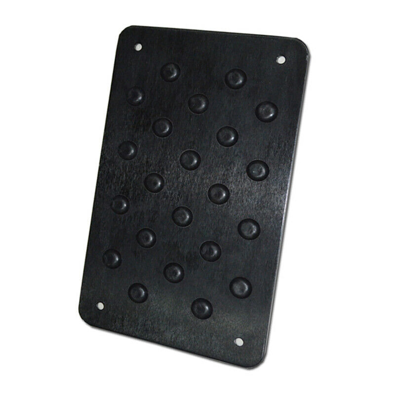Aluminum Car SUV Mat Brake Clutch Pad Throttle Pedal Slip wear-resistant Carpet