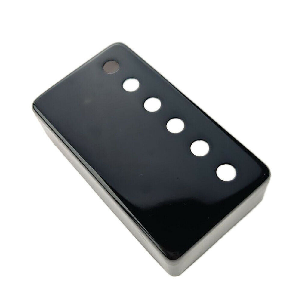 Black  Guitar Pickup Cover 52mm Pole Spacing For LP Parts Accs