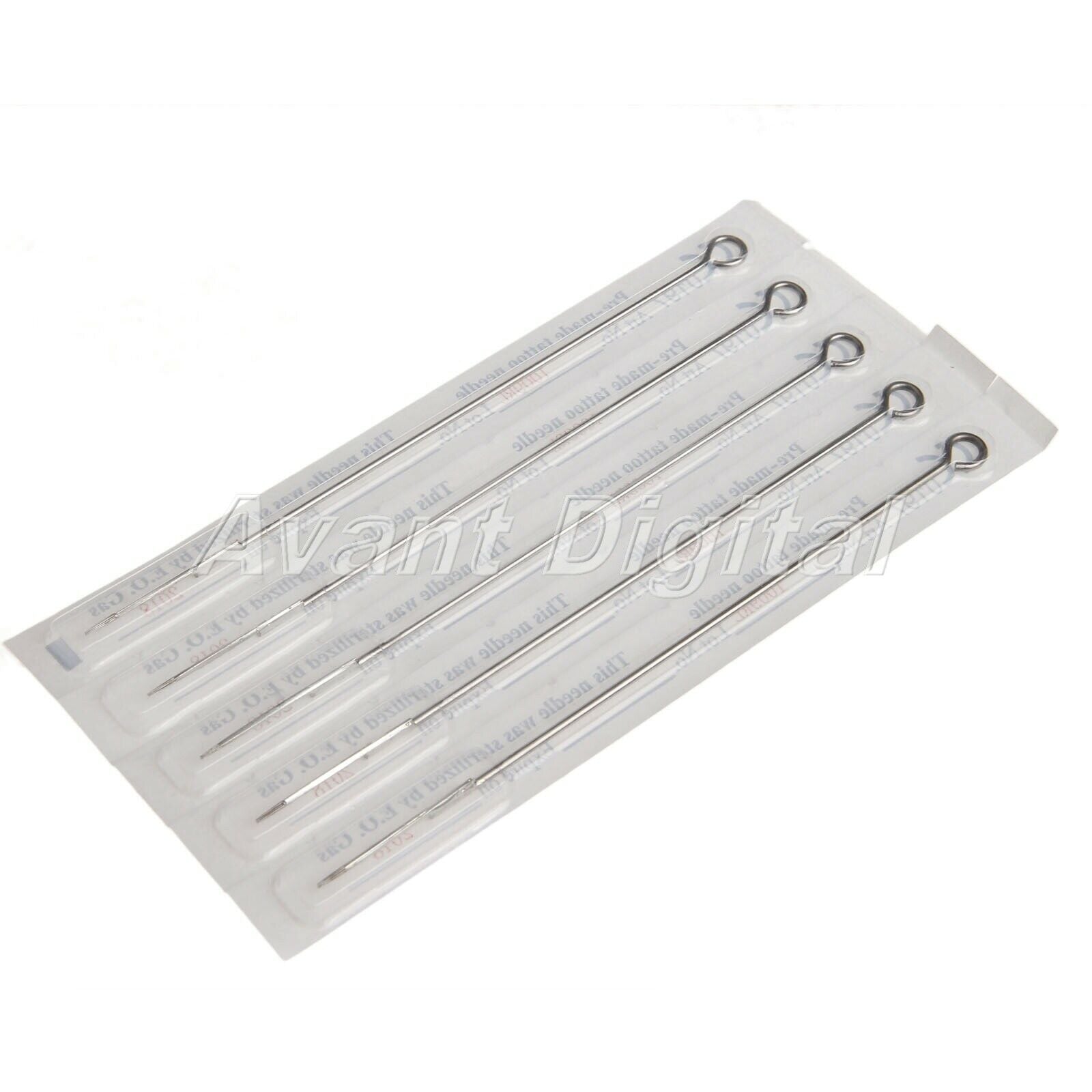 Sterilized 9RL Tattoo Needles&Disposable 9RT Tattoo Tubes Tips Beauty Tool Kits