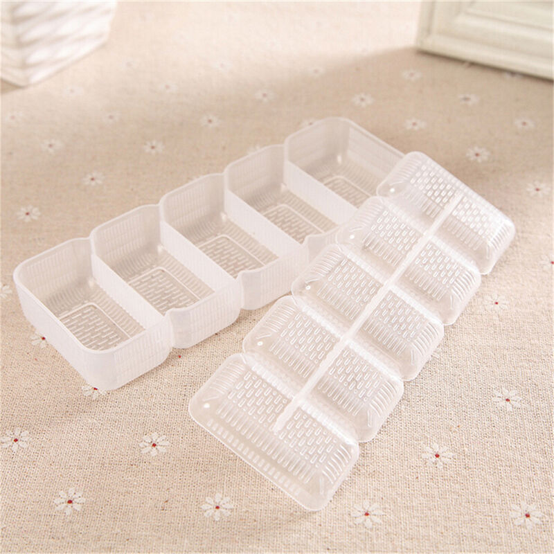 Japan Nigiri Sushi Mold Rice Ball 5 Rolls Maker Non Stick Press Bento Tool.l8