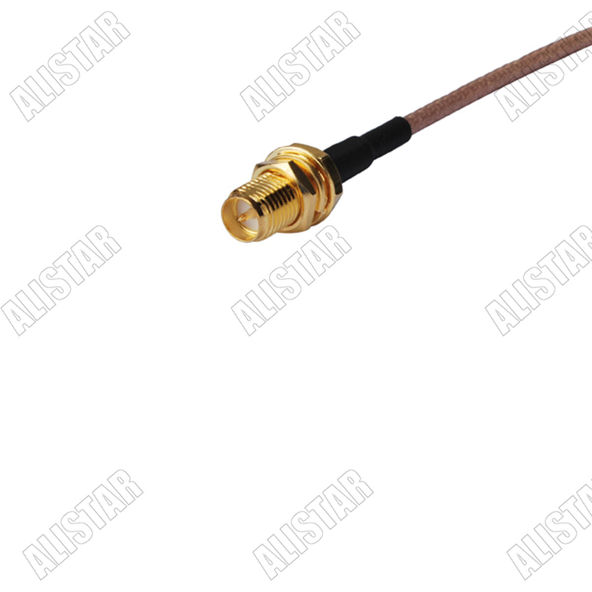 50x Pigtail Cable RG316 RP-SMA female to RP-SMA Jack female male pin bulkhead