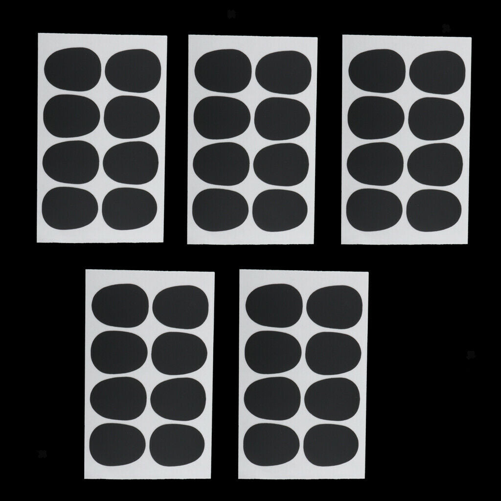 40 Pieces Alto/Tenor Sax Mouthpiece Pad Sax Pads for Saxophone Accessory