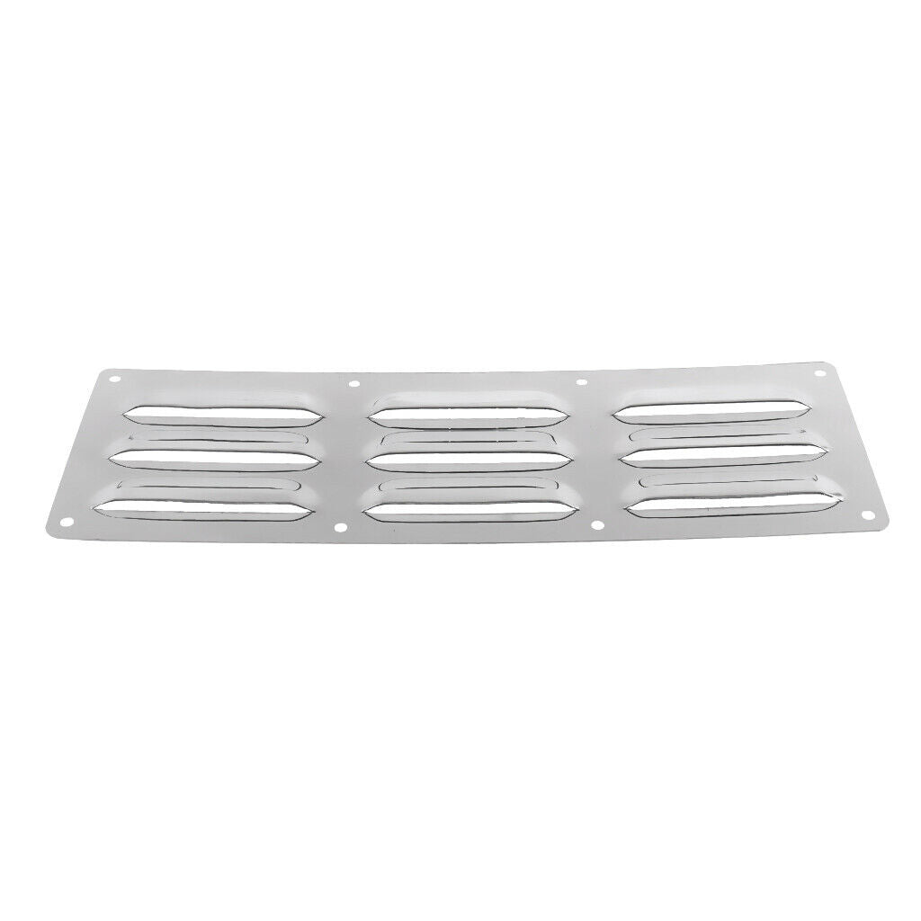 304 Stainless Steel Boat Yacht RV Flush Louver Vent Ventilation Replacement