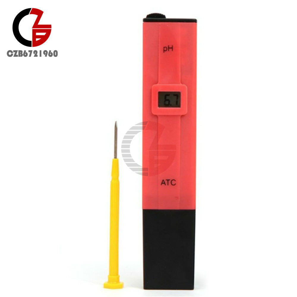 Digital Electric PH Meter Tester Hydroponics Pen Aquarium Pool Water PH Test