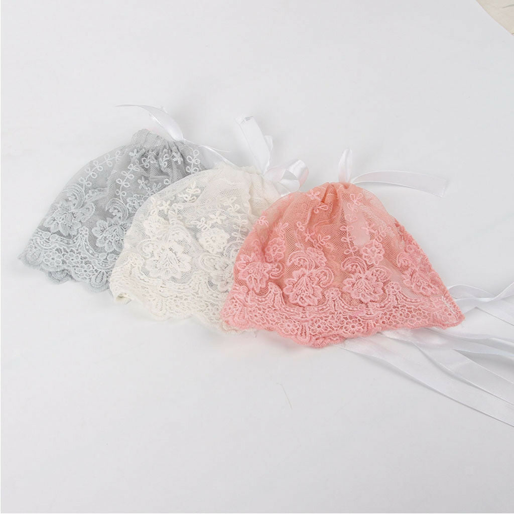 Baby Lace Bonnet Toddler Cotton Hat Infant Photography Beanie