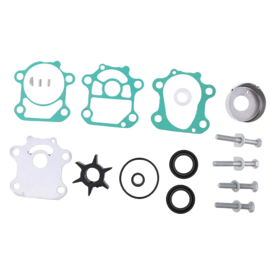Water Pump Impeller Repair Kit 6CJ-W0078-00 for Yamaha 70HP Outboard Motors