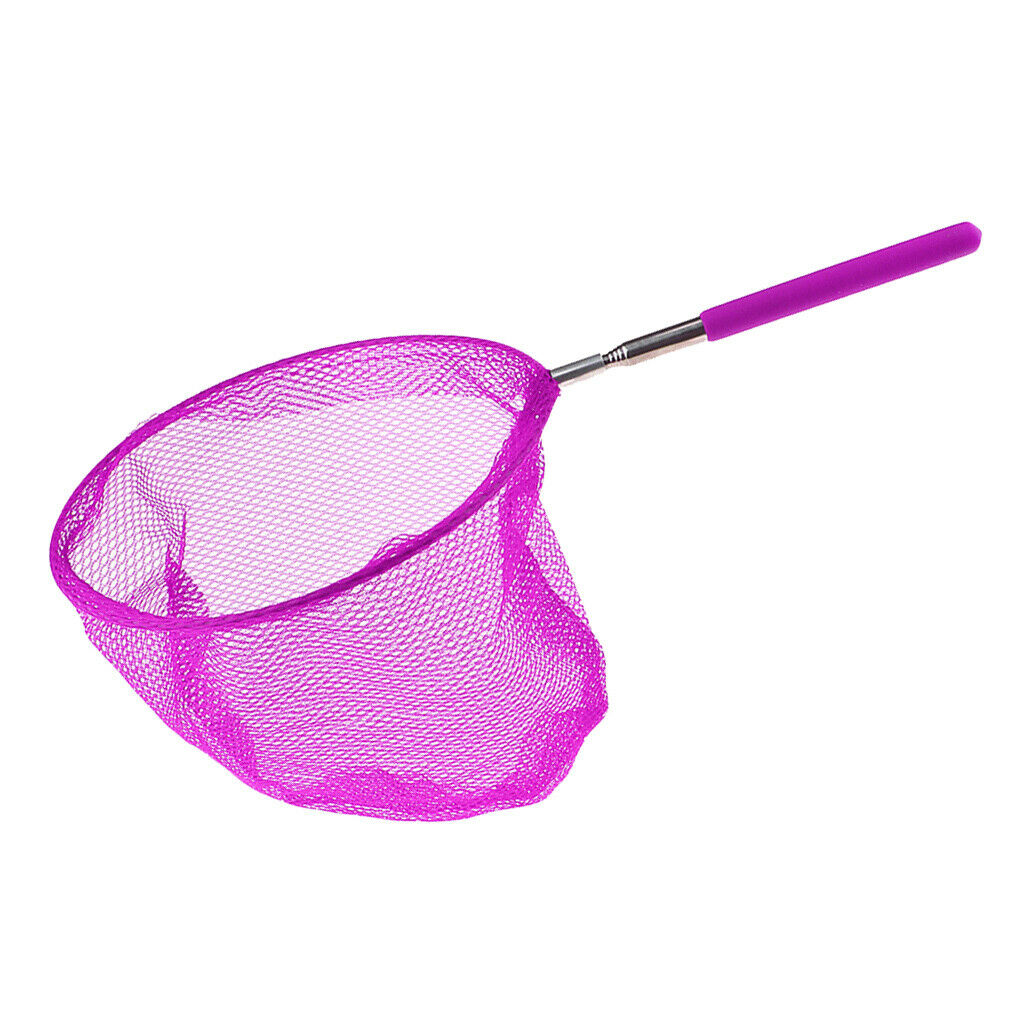 Set of 3 Kid Telescopic Butterfly Fishing Net Extendable Outdoor Exploration