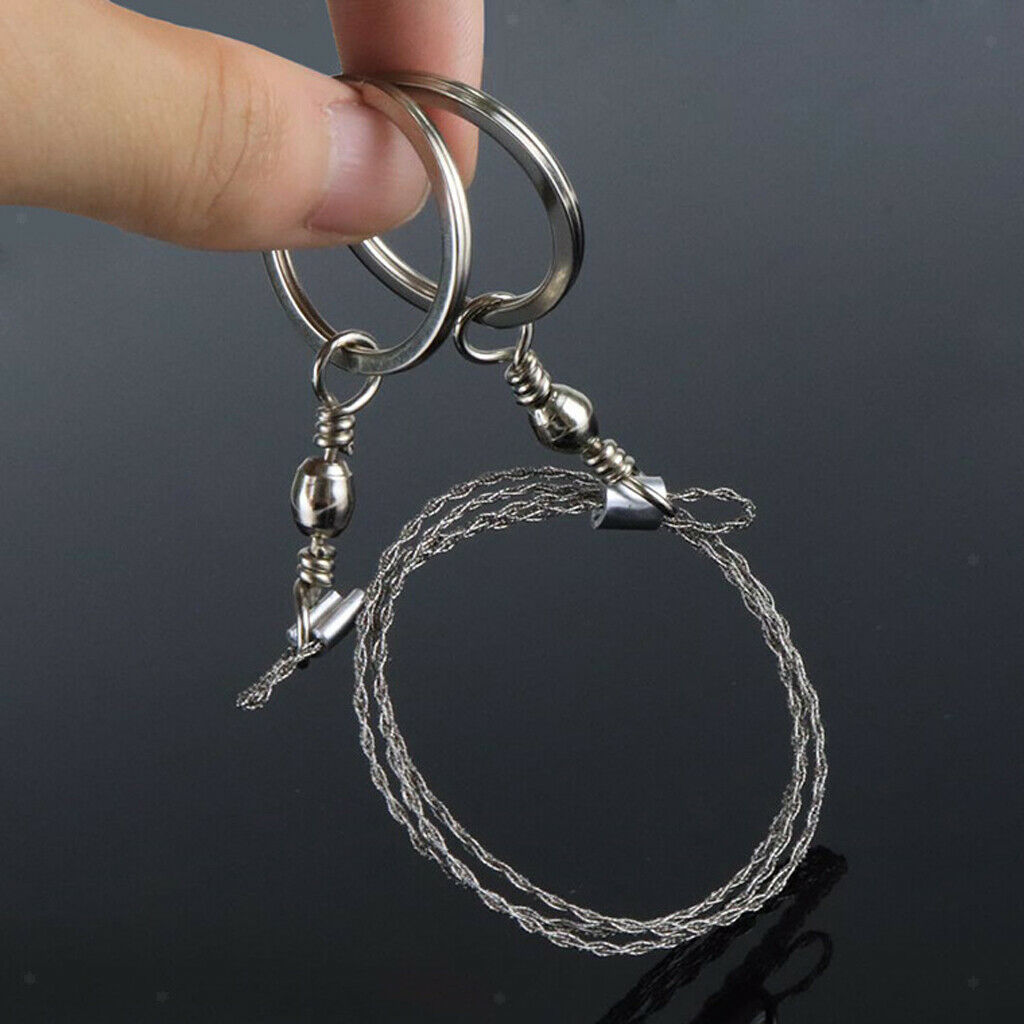 Outdoor Fret Saw Survival Fretsaw Rope Camping Emergency Wood Bone Cutting