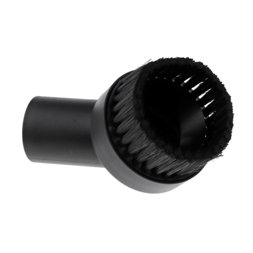 Set 2-Piece 32mm/1.25" Dia. Vacuum Brush Bristle & Horsehair Brush-35mm Hair