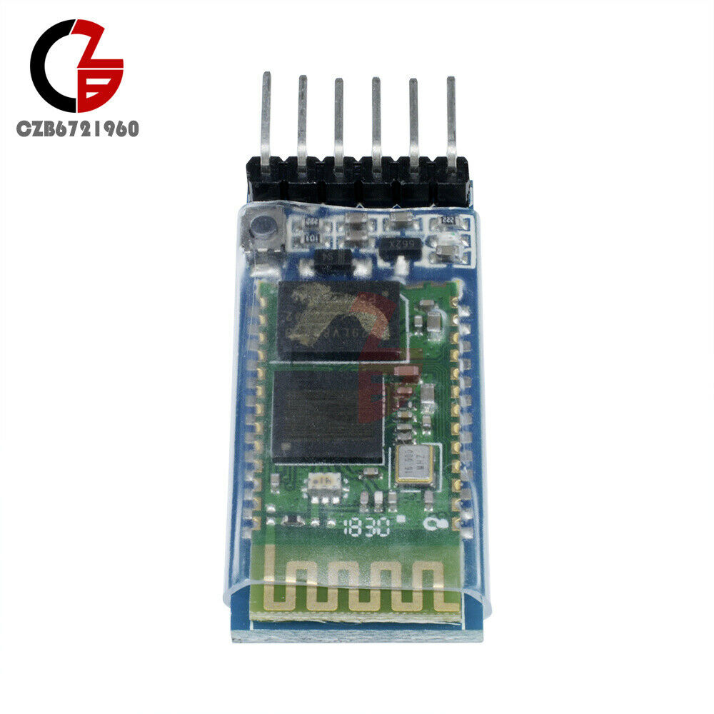 10x HC-05 Wireless Serial 6Pin Bluetooth RF Transceiver Module RS232 for Arduino