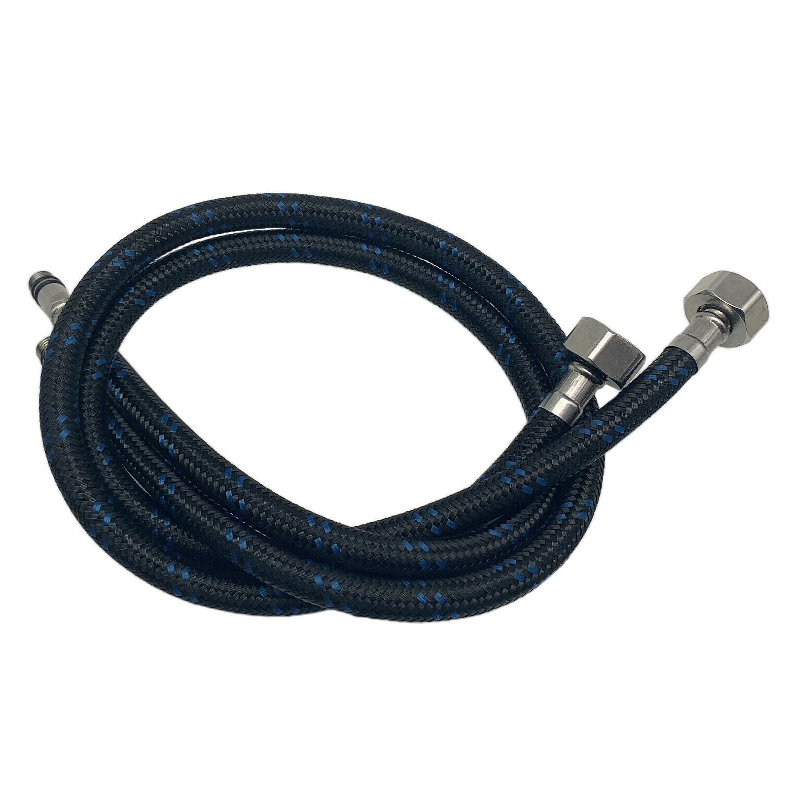 2Pcs Standard Faucet Connector Braided Supply Hose 80cm