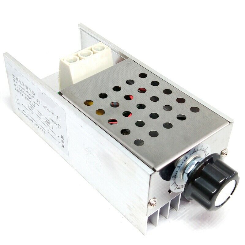 4X(10000W SCR Voltage Regulator Dimming LED Dimmer Motor Speed Controller S5M4)