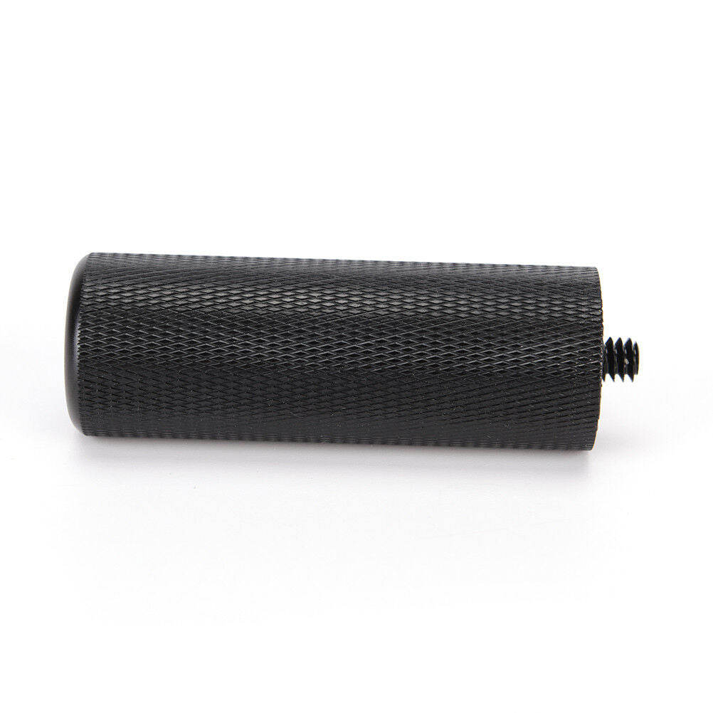Black 1/4'' Metal Handle Hand Grip For Camera SLR DSLR Stabiliz LED FlashlightBD