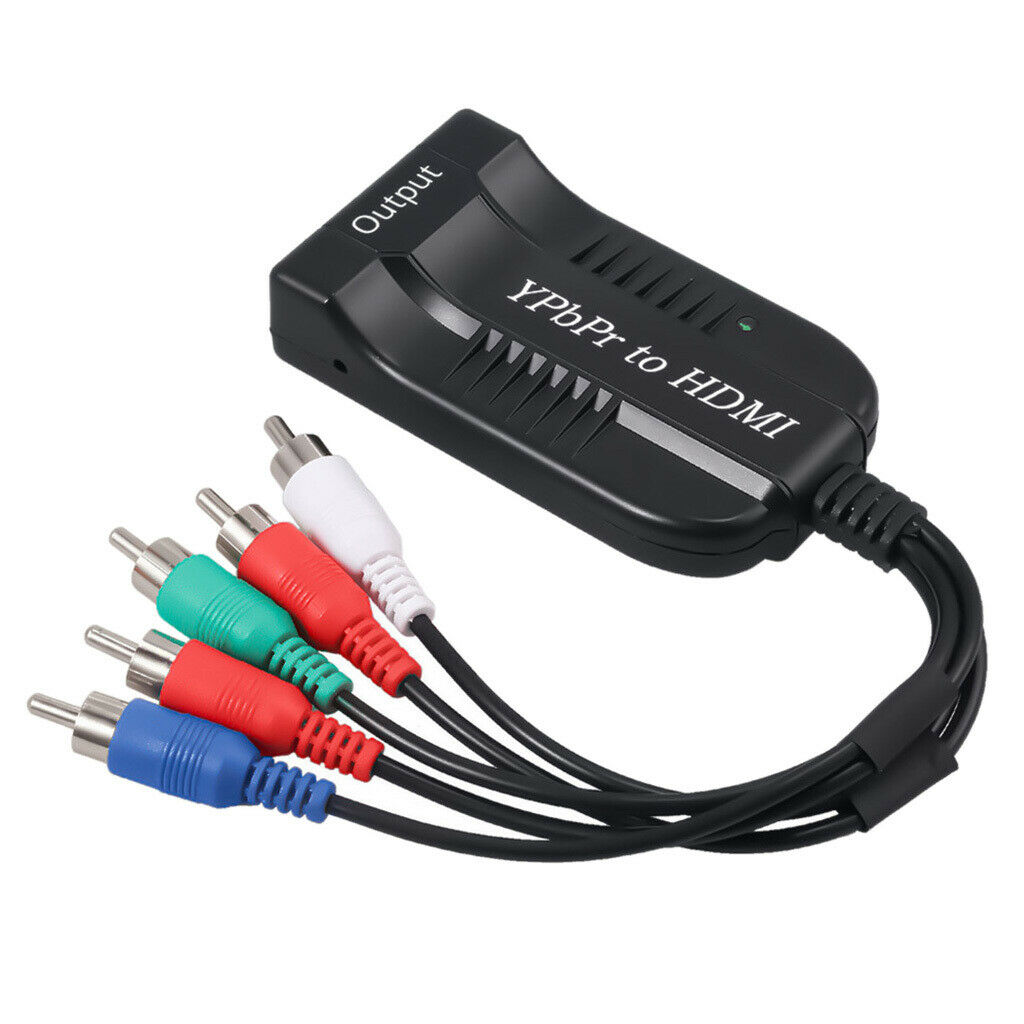 Male YPbPr to Female   Cable Convertor 1080P Audio for Laptop Projector