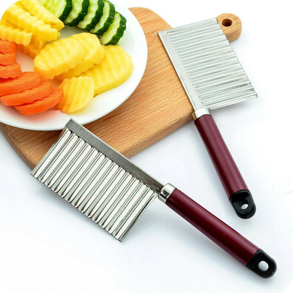 Crinkle Cutter for Veggies Great Crinkle Cutter Wavy Crinkle Cutting Tool