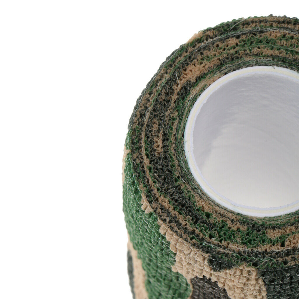 2x 4.5 M Photography Self-adhesive, Elastic, Flexible Bandage Camo 7.5