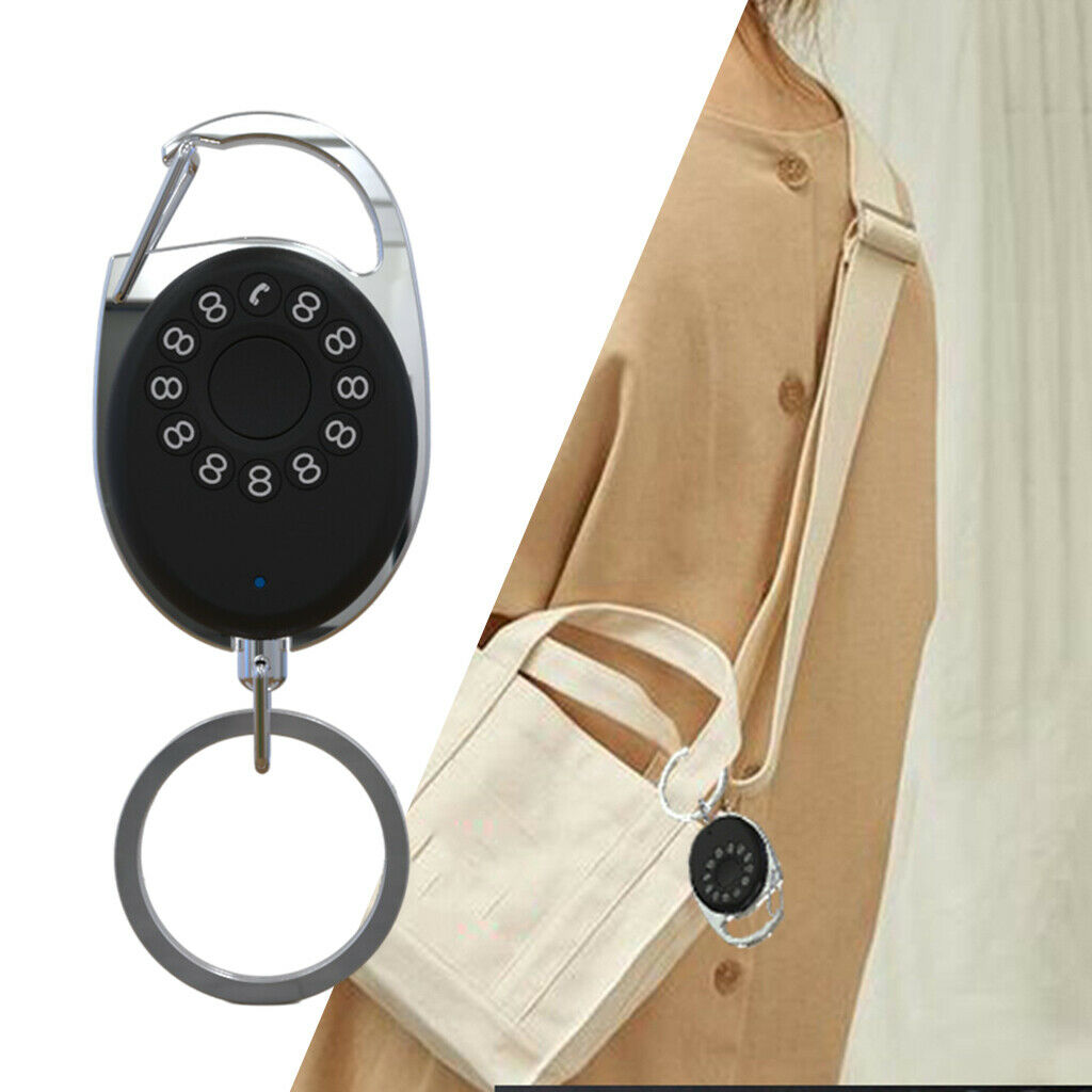 Key Finder Location Tracker Phone Number for Keys Wallet Luggage Backpack
