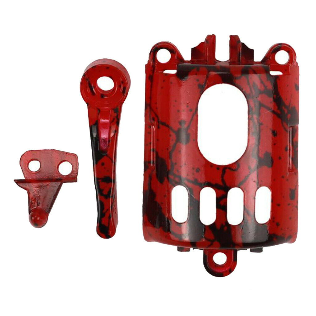 Modified Cover Case Shell Kit for   8591 8148 8504 Hair Clippers Red