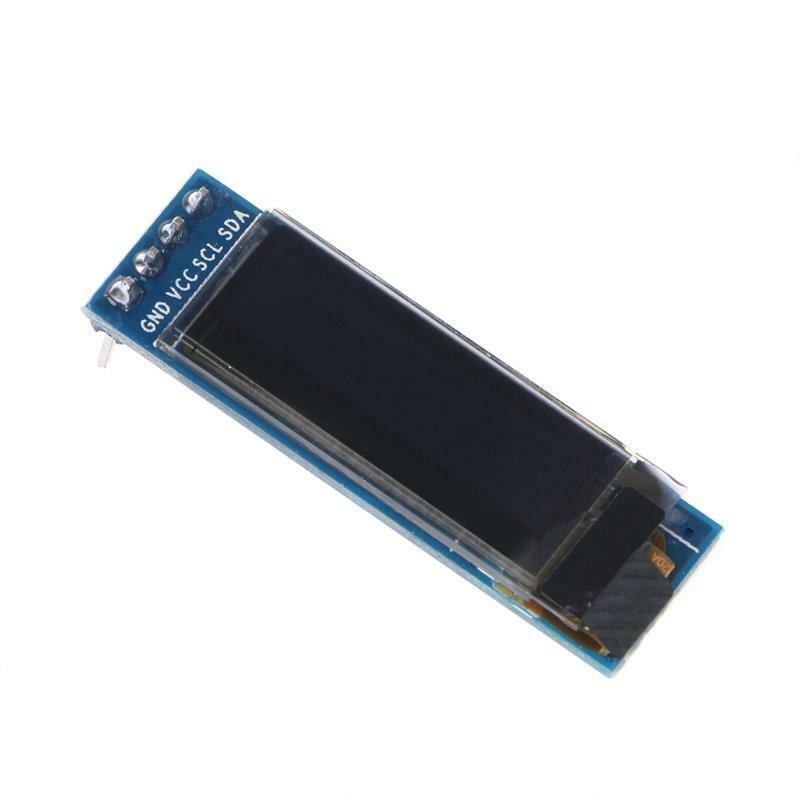 0.91" White I2C IIC OLED 128x32 LCD LED Display Module SSD1306 For Arduino