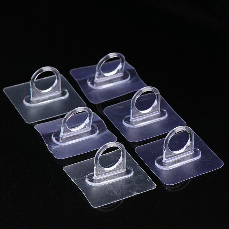 6pcs/set Multifunctional Round Hook Shelf Support Holder Cabinet Shelf AdhesBDA