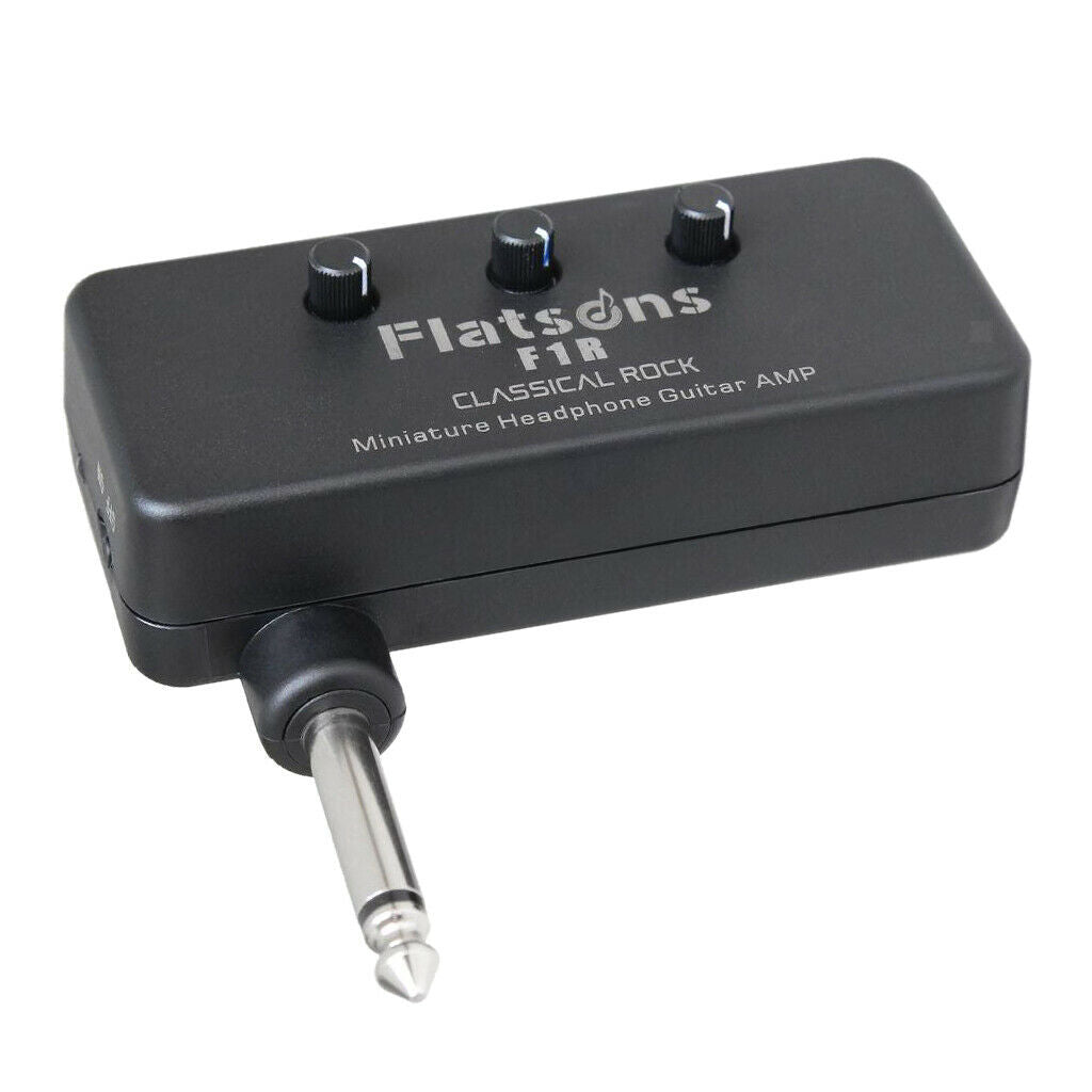 Practical  Headphones Guitar Amplifier AUX Universal Battery Input