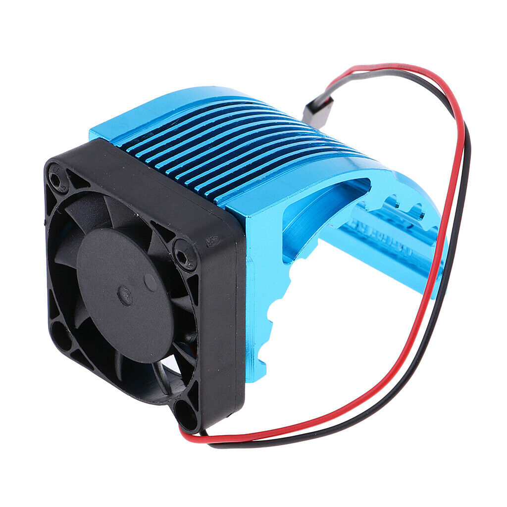 42mm 4268 Brushless Motor Heat Sink with 40mm Cooling Fan RC Car Accessory